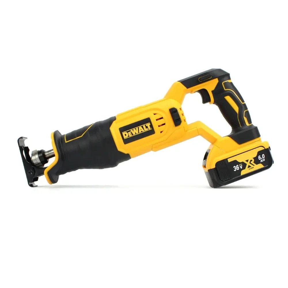 Акумуляторна шабельна пилка DeWalt DCS380N (36V, 6.0 А·год): Професійна потужність та витривалість!