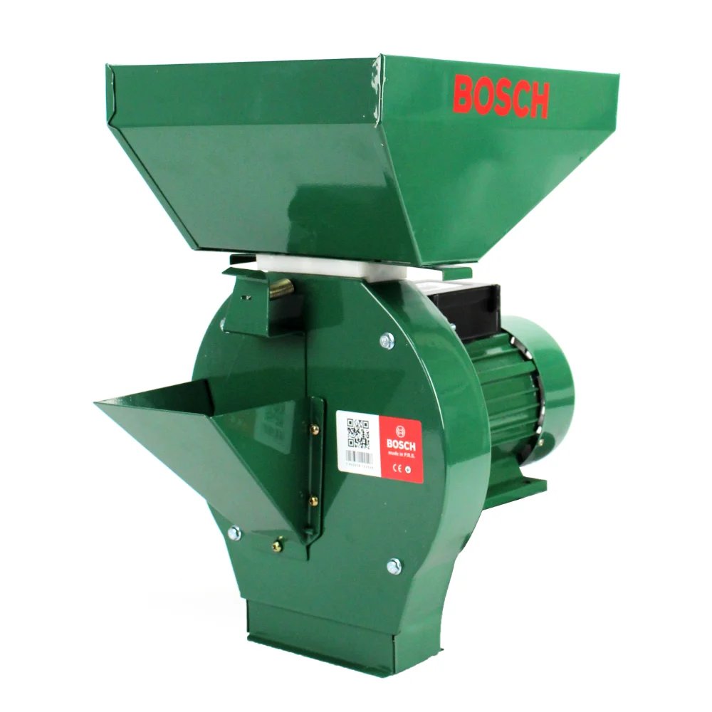Зернодробарка та млин Bosch BFS 4200 (4.2 кВт, 230 кг/год): Потужне подрібнення зерна та коренеплодів для вашого господарства!