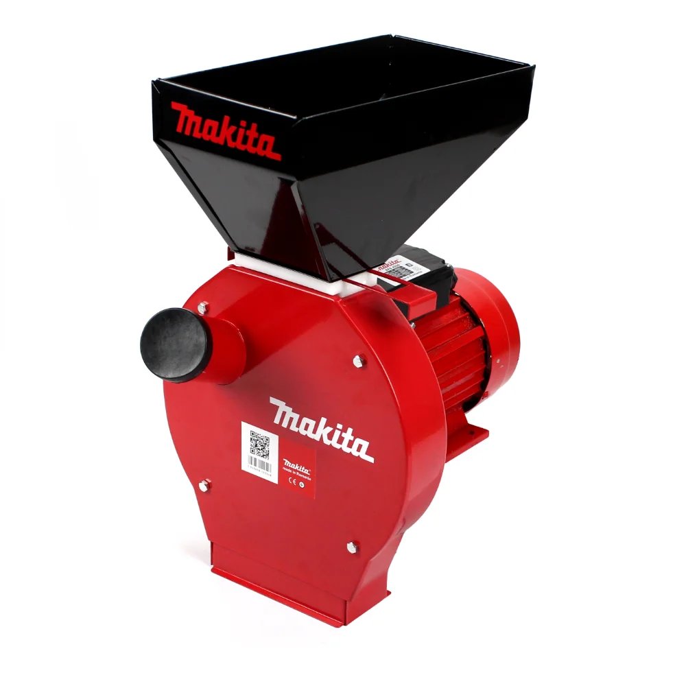 Зернодробарка Makita EFS 4200 (4.2 кВт, 280 кг/год): Висока продуктивність та надійне подрібнення зерна і качанів кукурудзи!
