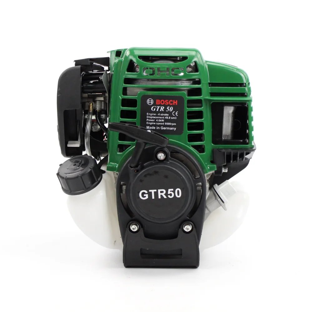 Мотокоса Bosch GTR 50 (4 такти, 4.6 кВт, труба 28 мм): Професійний чотиритактний бензотример підвищеної потужності!