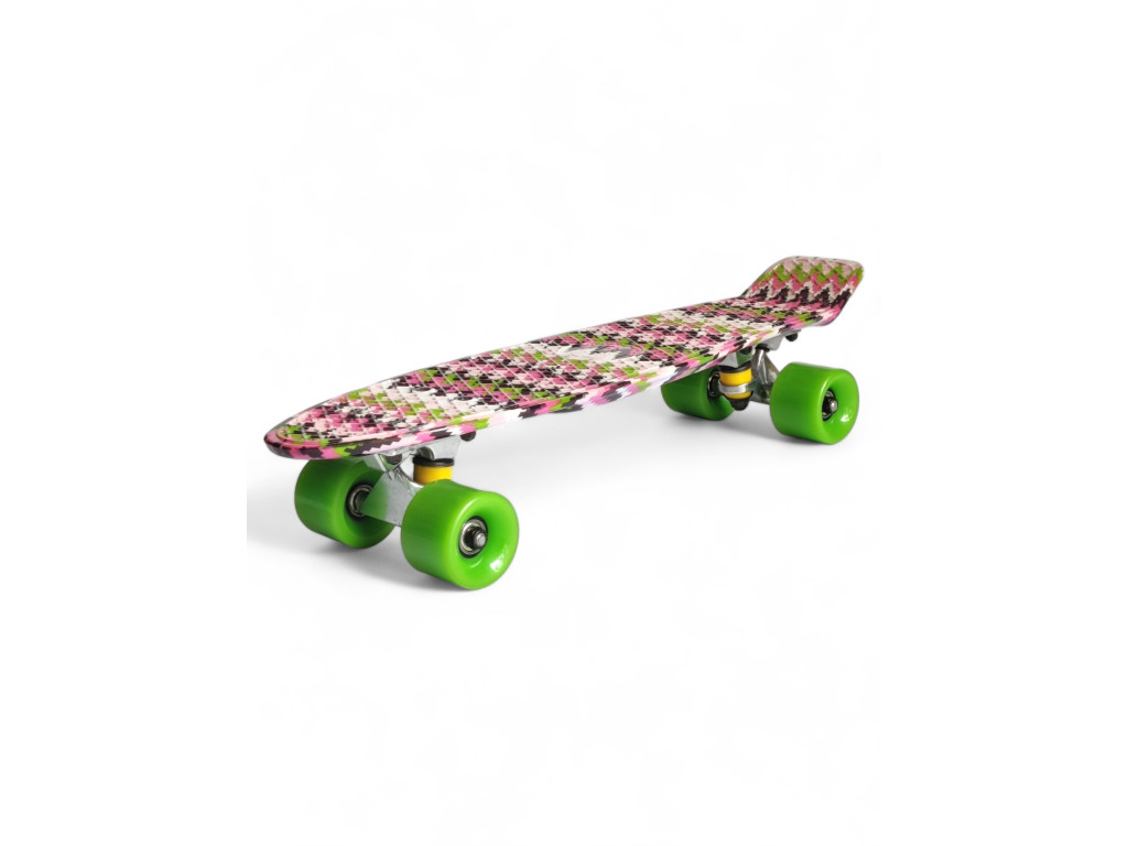 Скейт Пенні Борд Fish Skateboards TLS-401G: Професійна витривалість у класичному форматі,Зігзаг