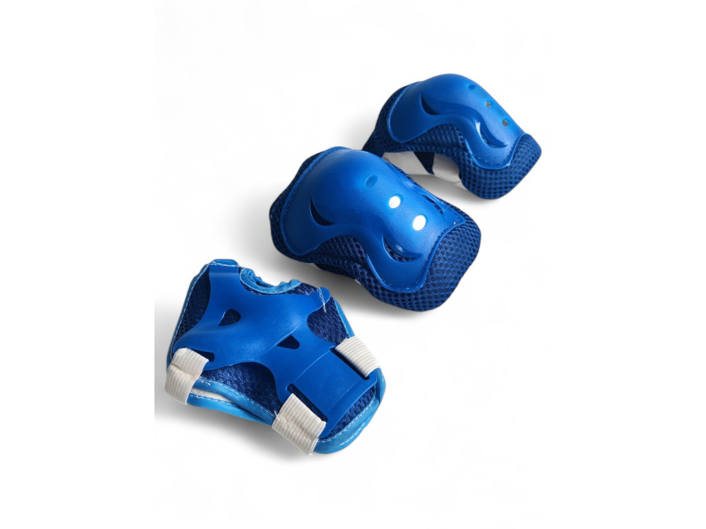 Комплект захисного екіпірування Sports Helmet 2020: Безпека зі світловідбивачами,Блакитний